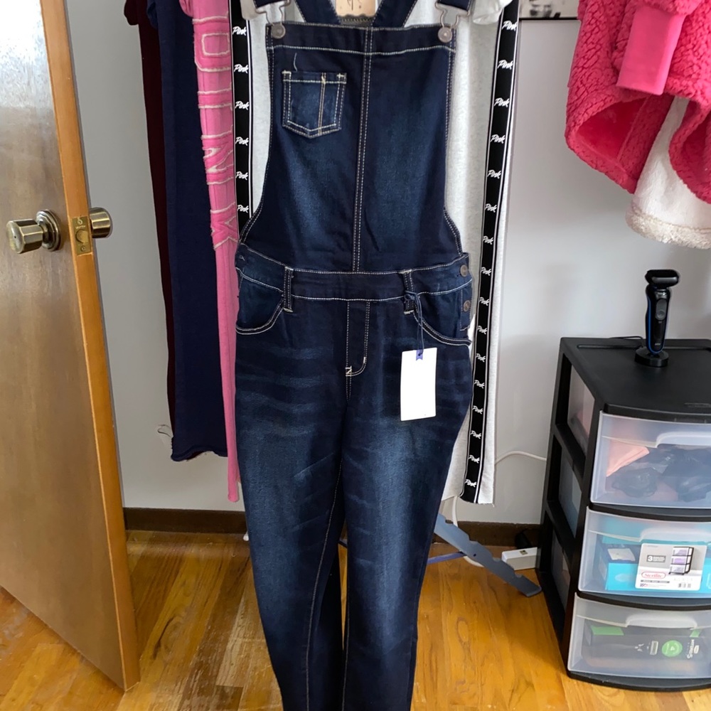 Wallflower Skinny Leg Overalls